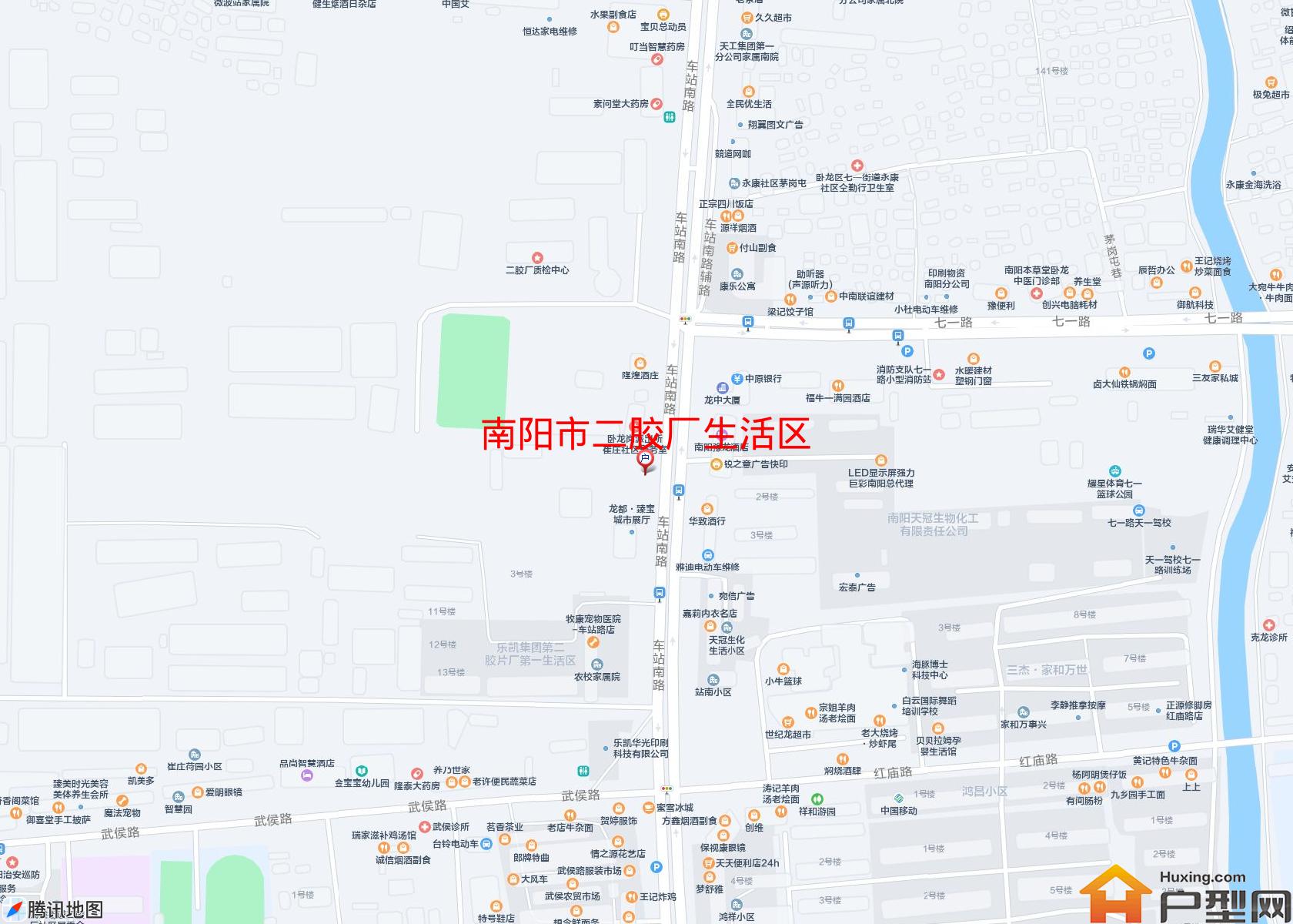 二胶厂生活区小区 - 户型网