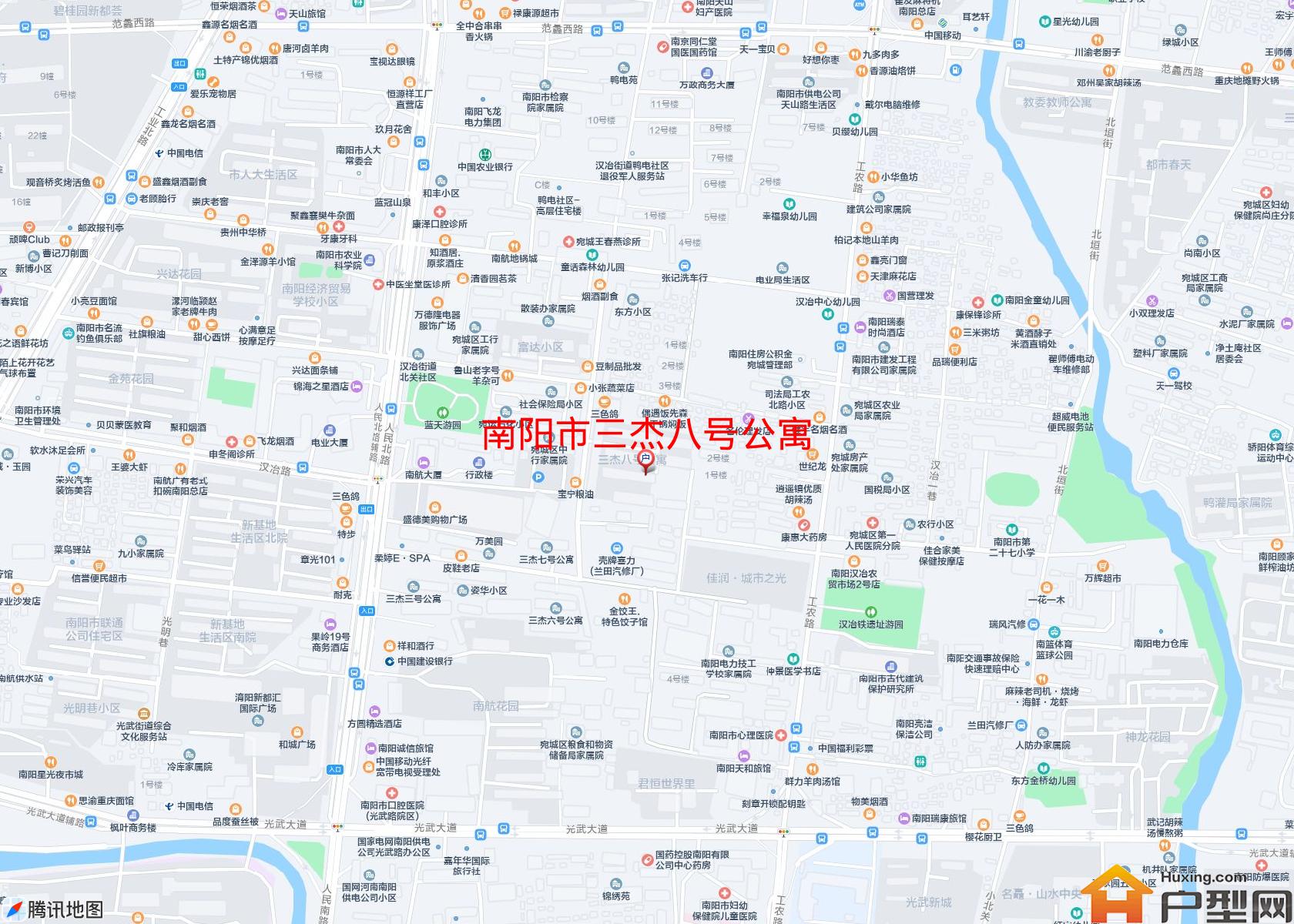 三杰八号公寓小区 - 户型网