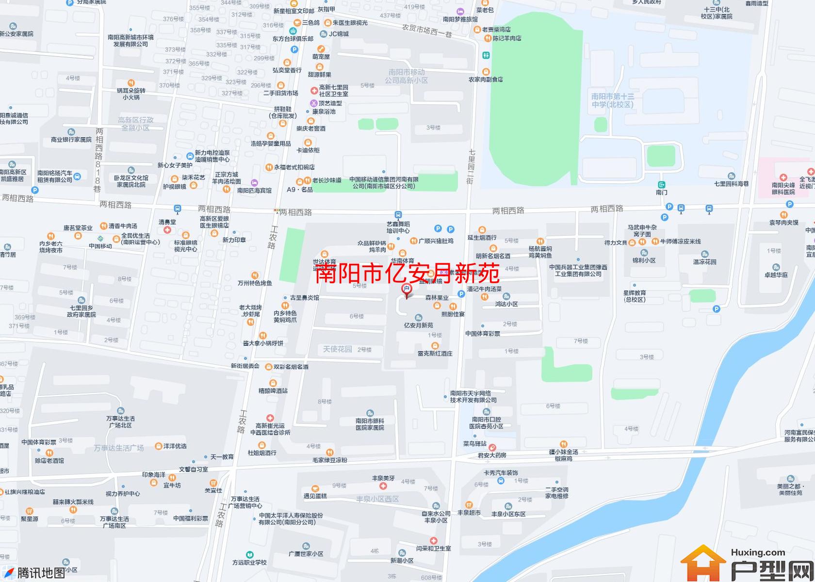 亿安月新苑小区 - 户型网