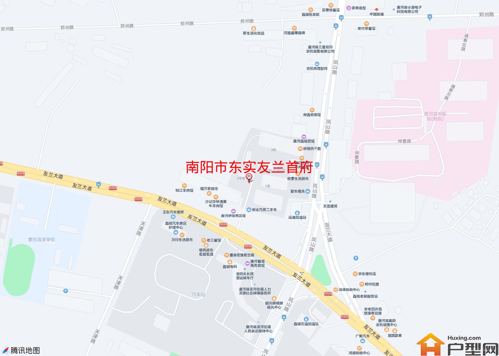 东实友兰首府小区 - 户型网