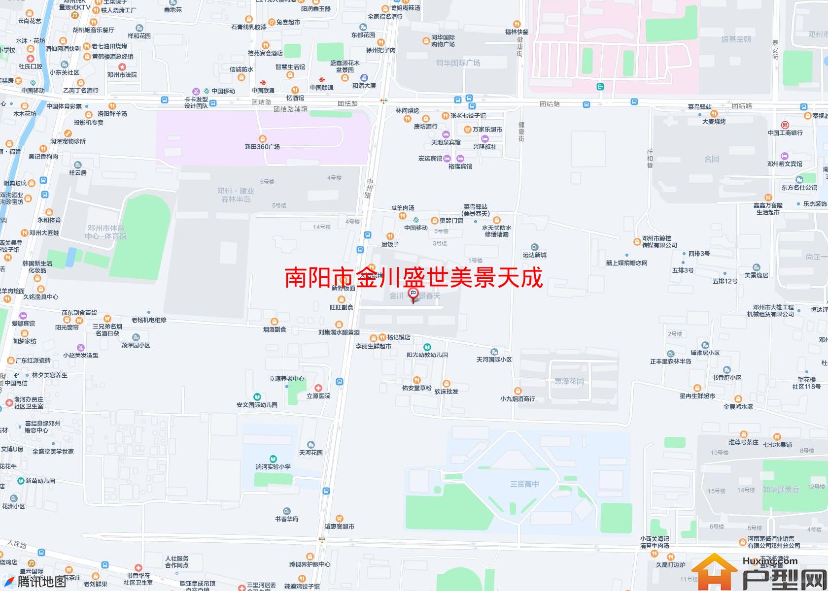金川盛世美景天成小区 - 户型网