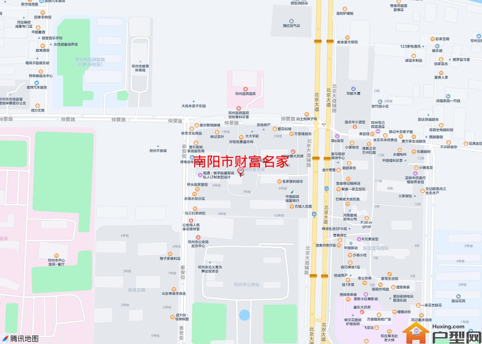 财富名家小区 - 户型网