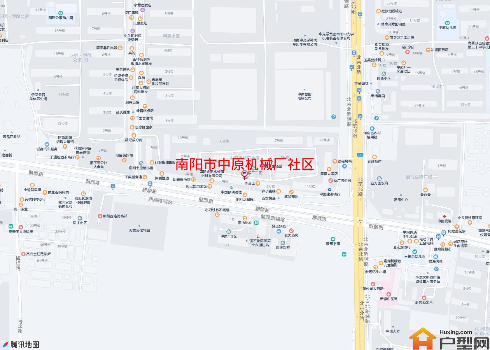 中原机械厂社区小区 - 户型网