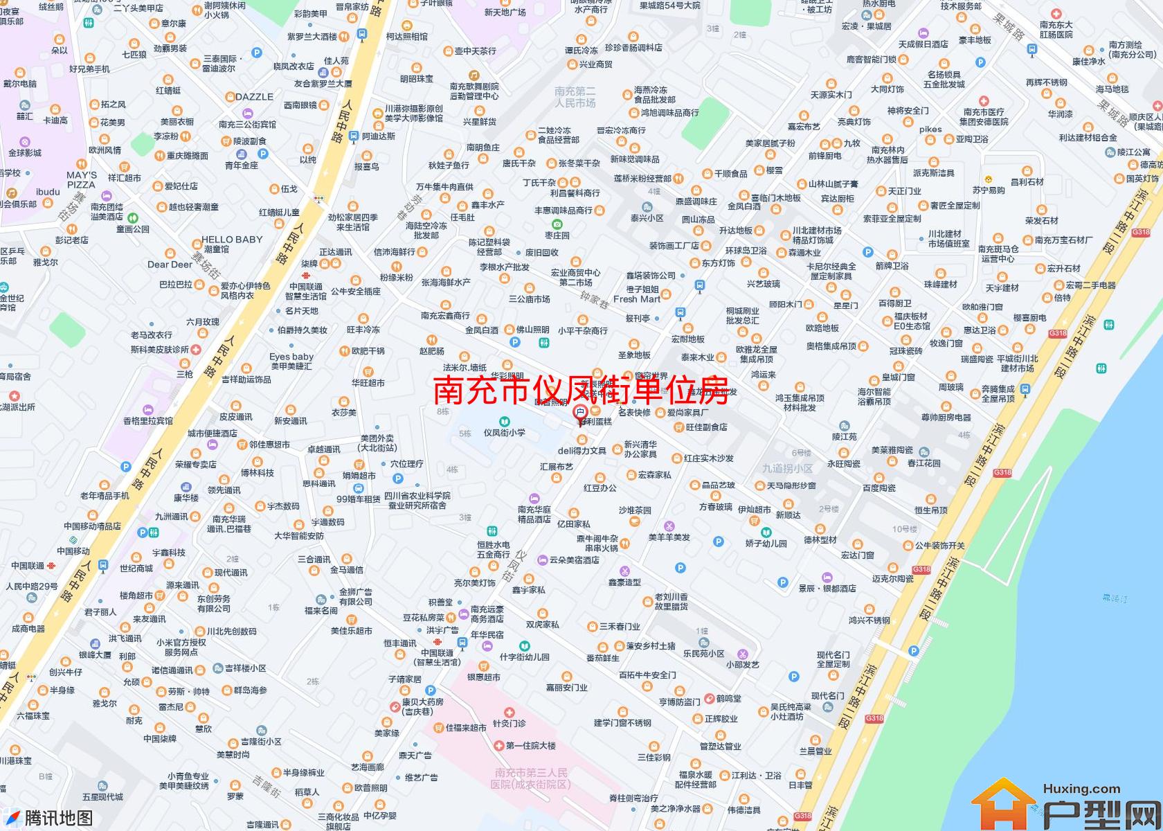 仪凤街单位房小区 - 户型网