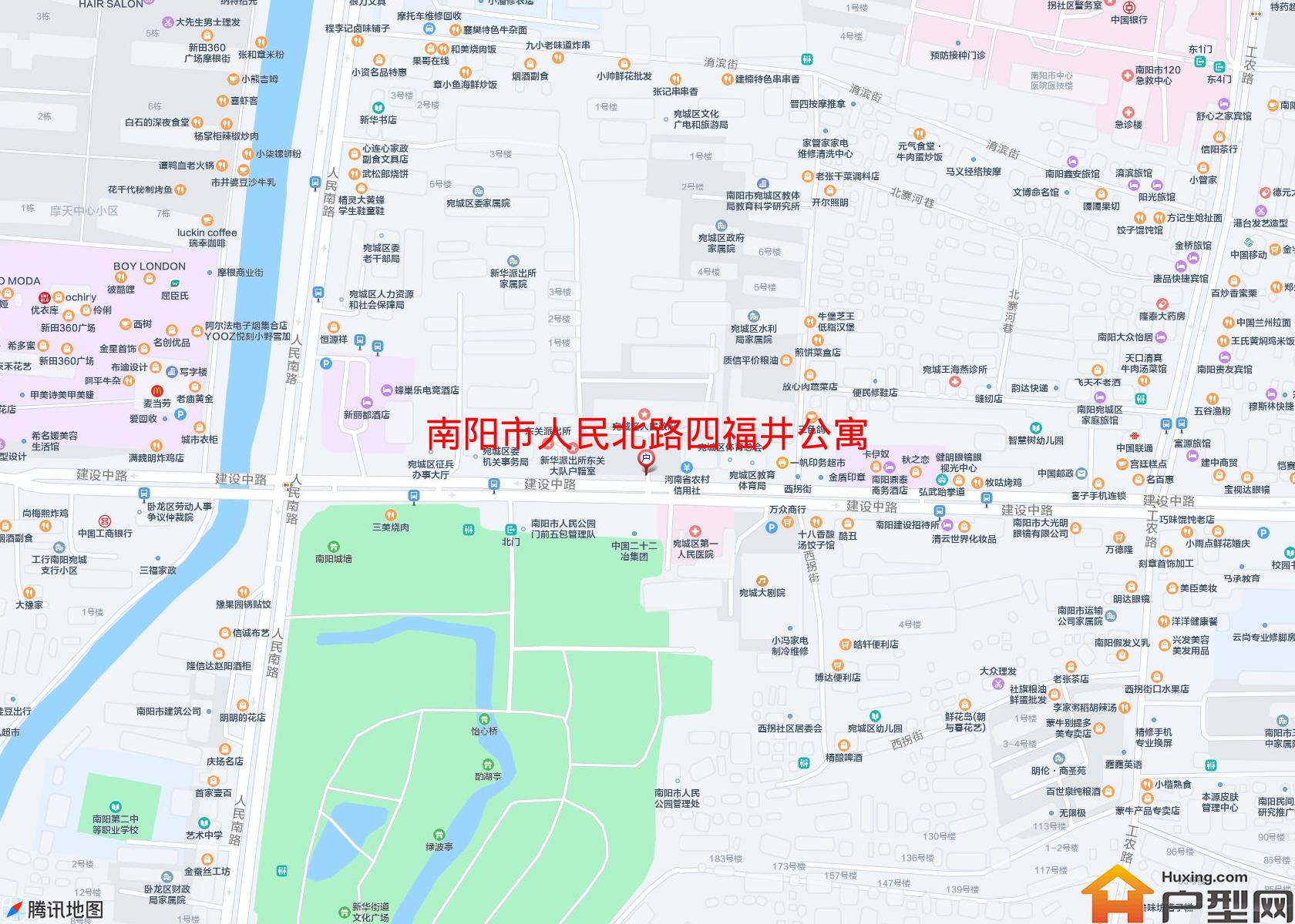 人民北路四福井公寓小区 - 户型网