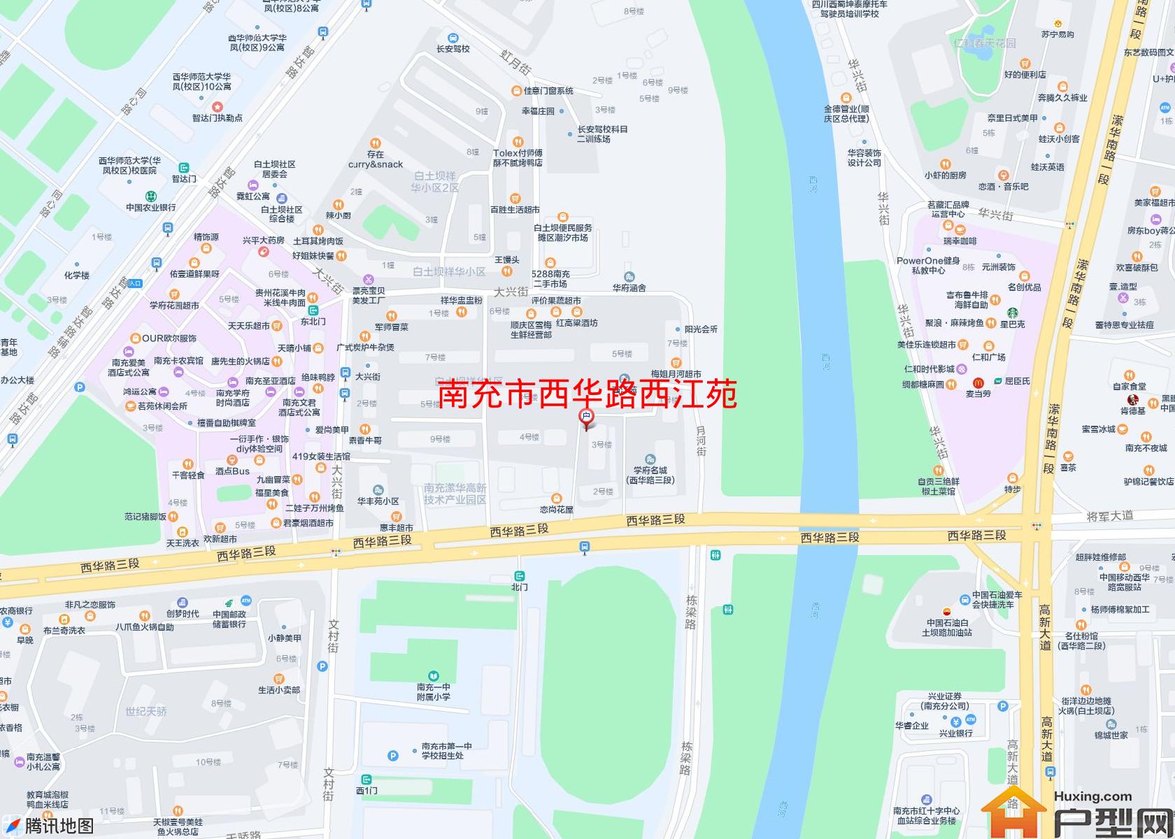 西华路西江苑小区 - 户型网