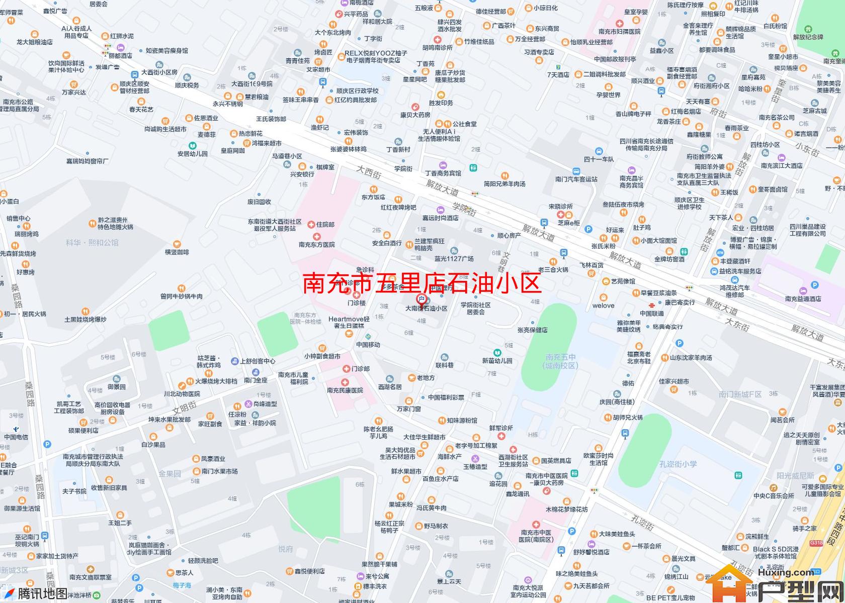 五里店石油小区小区 - 户型网