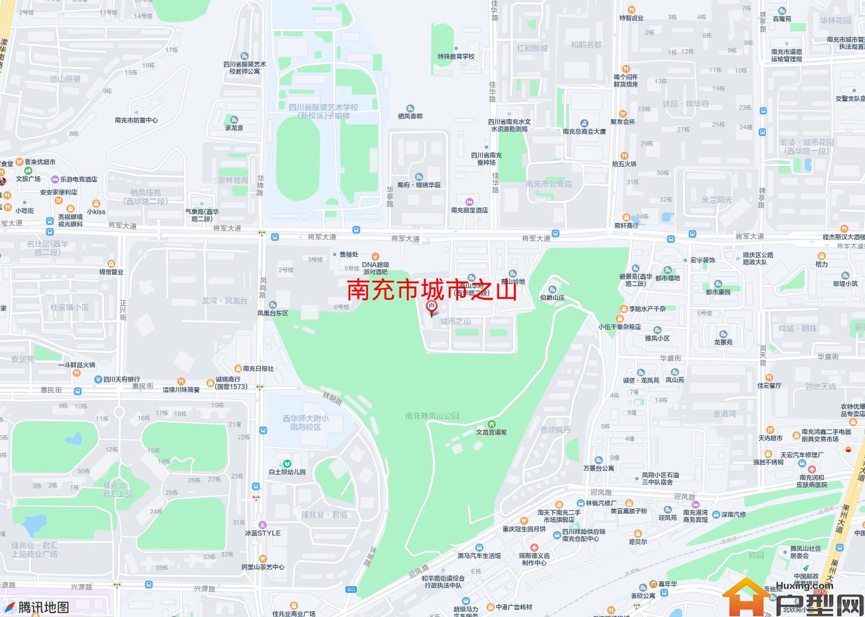 城市之山小区 - 户型网