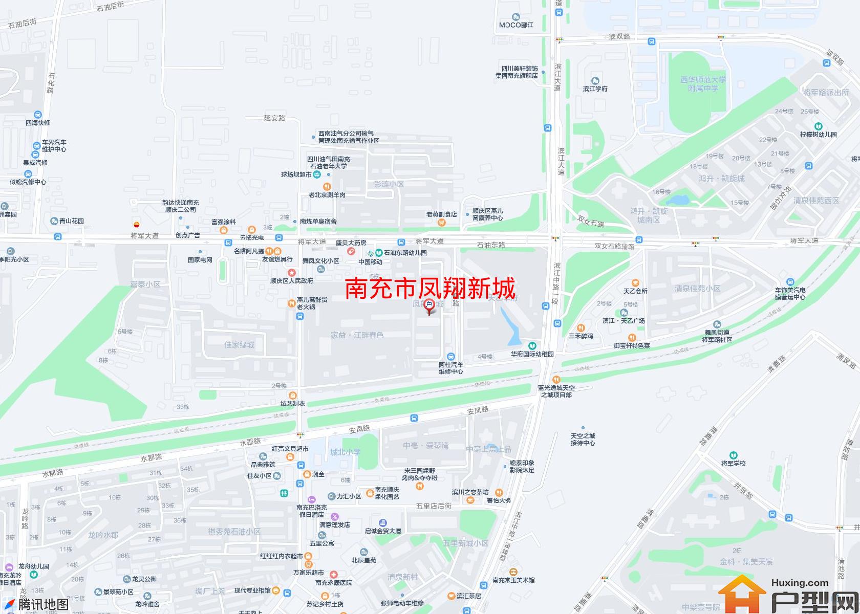 凤翔新城小区 - 户型网