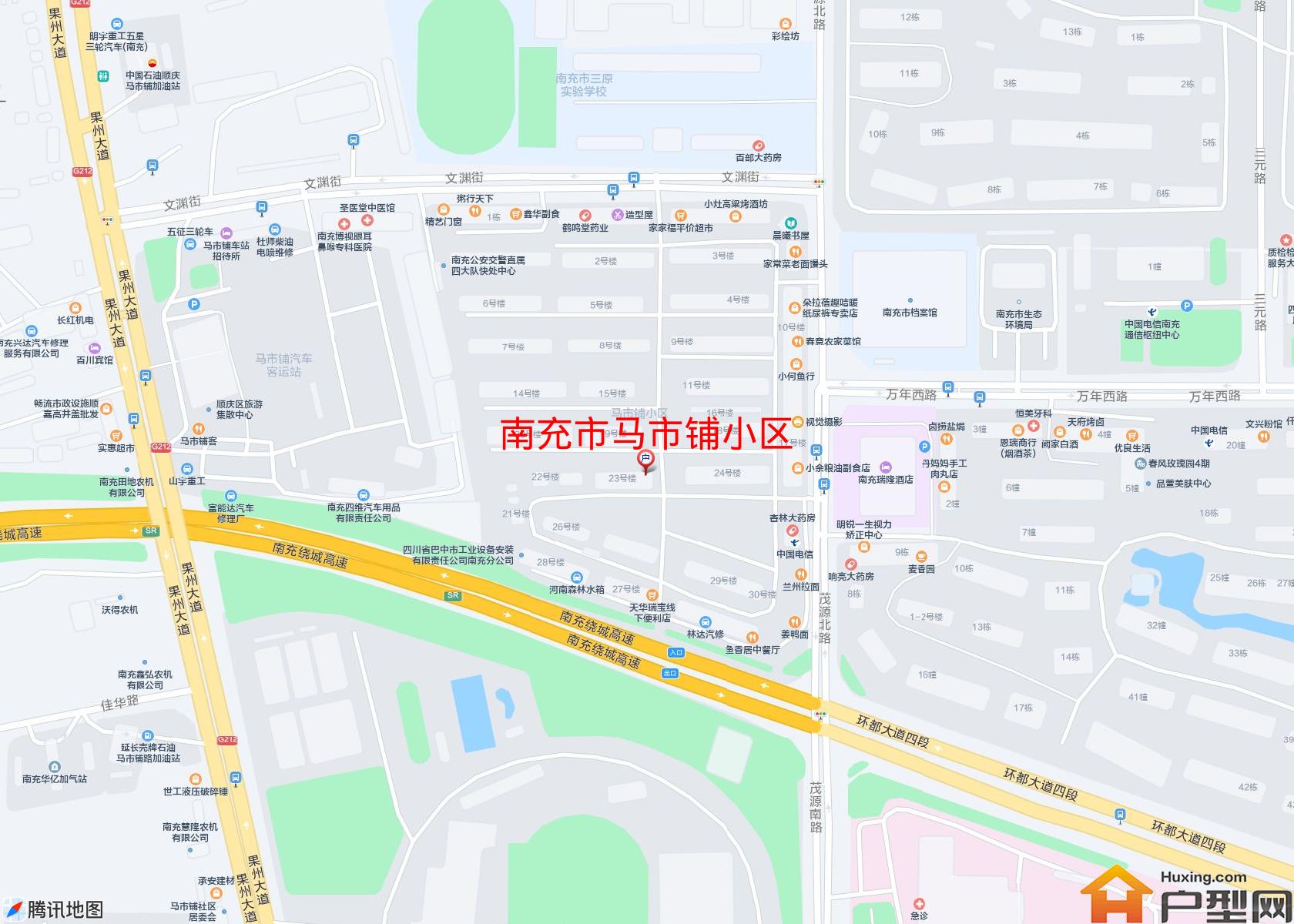 马市铺小区小区 - 户型网