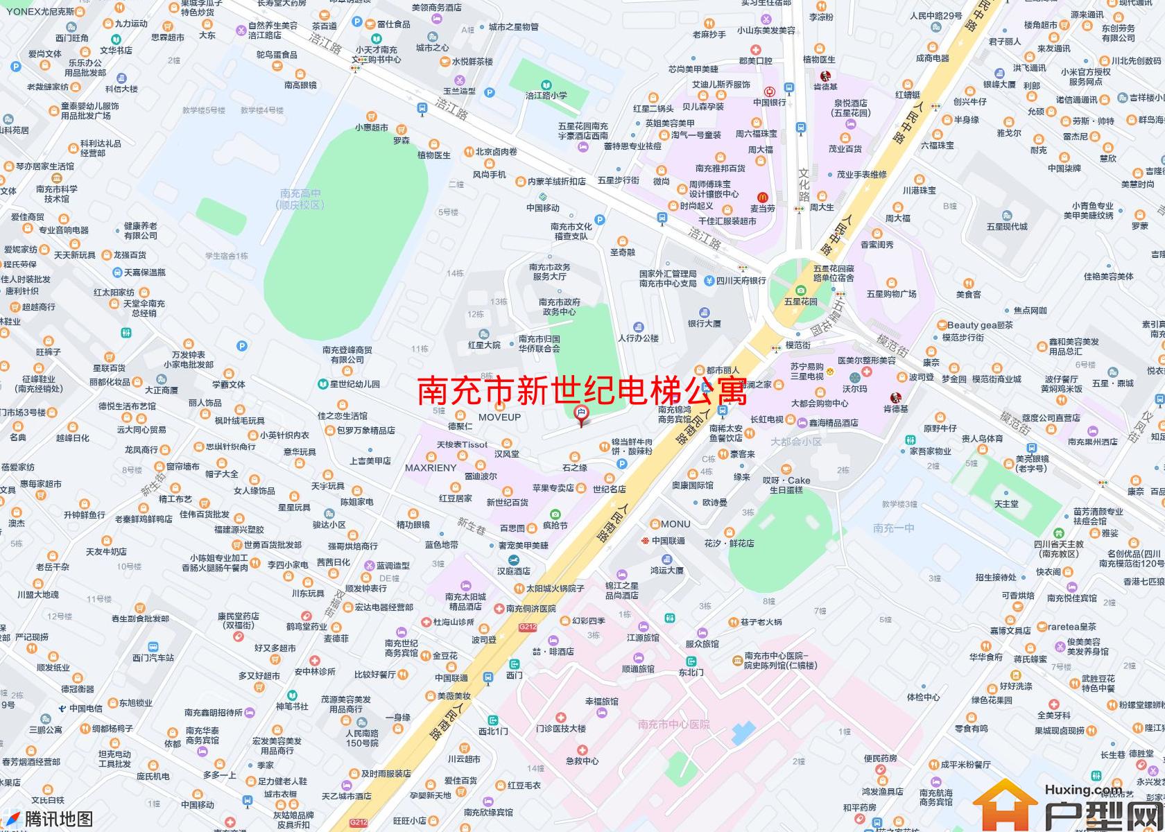 新世纪电梯公寓小区 - 户型网