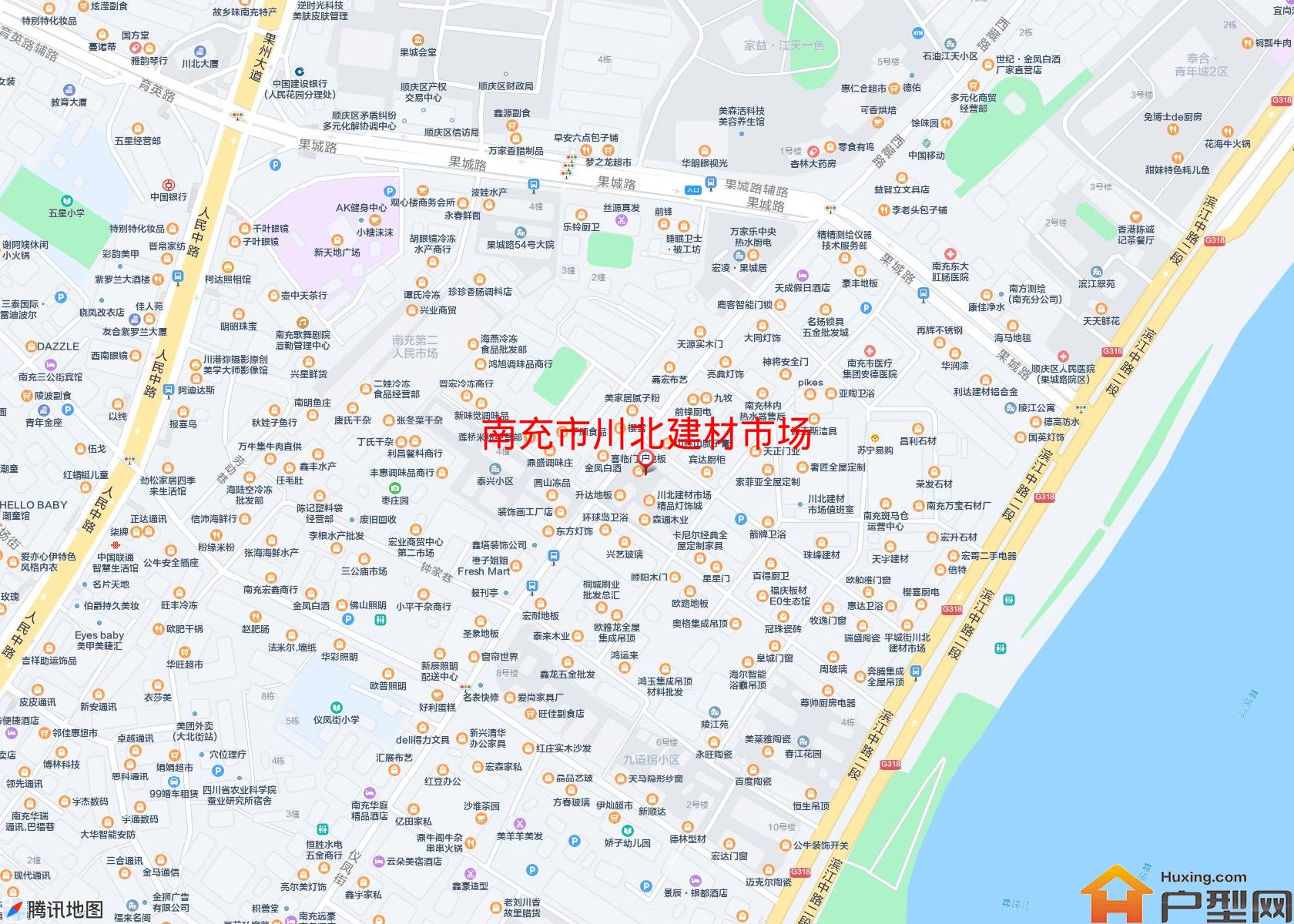 川北建材市场小区 - 户型网