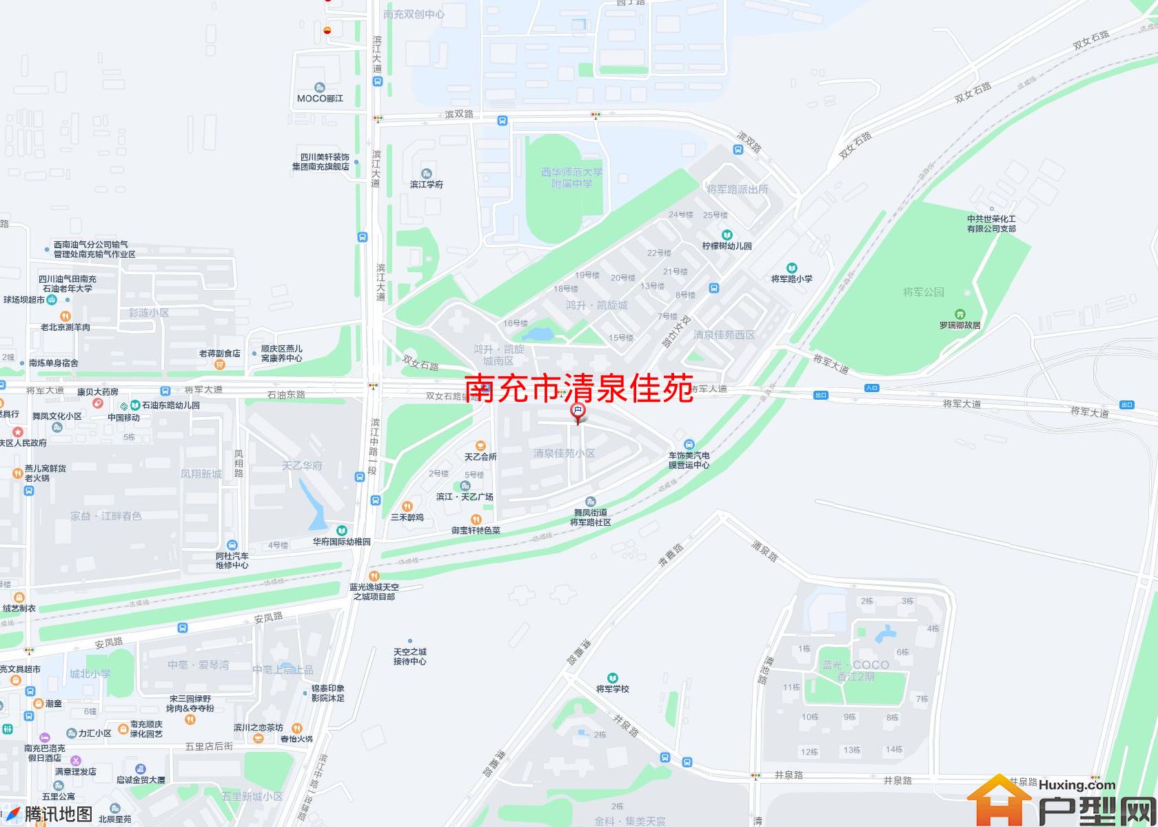 清泉佳苑小区 - 户型网