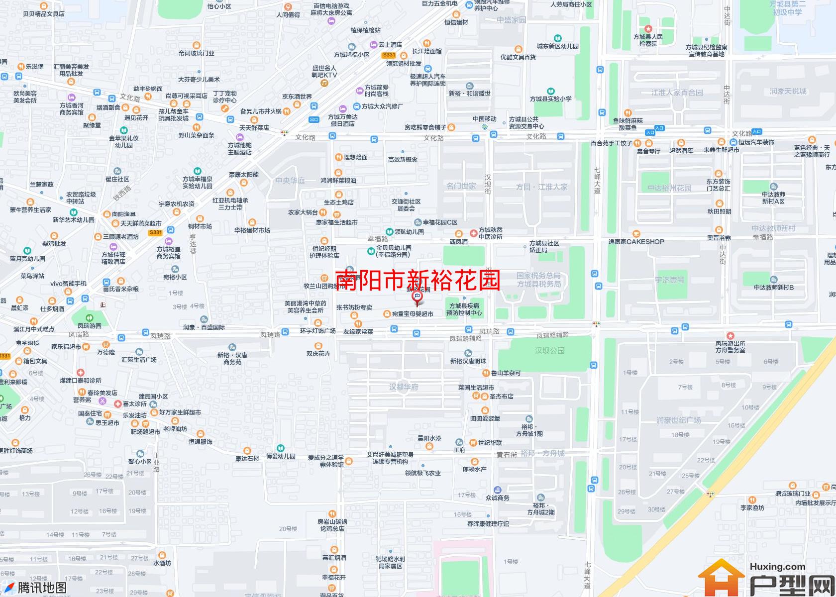 新裕花园小区 - 户型网