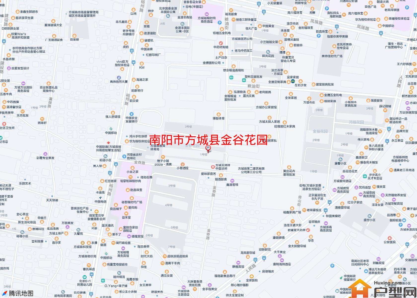 方城县金谷花园小区 - 户型网