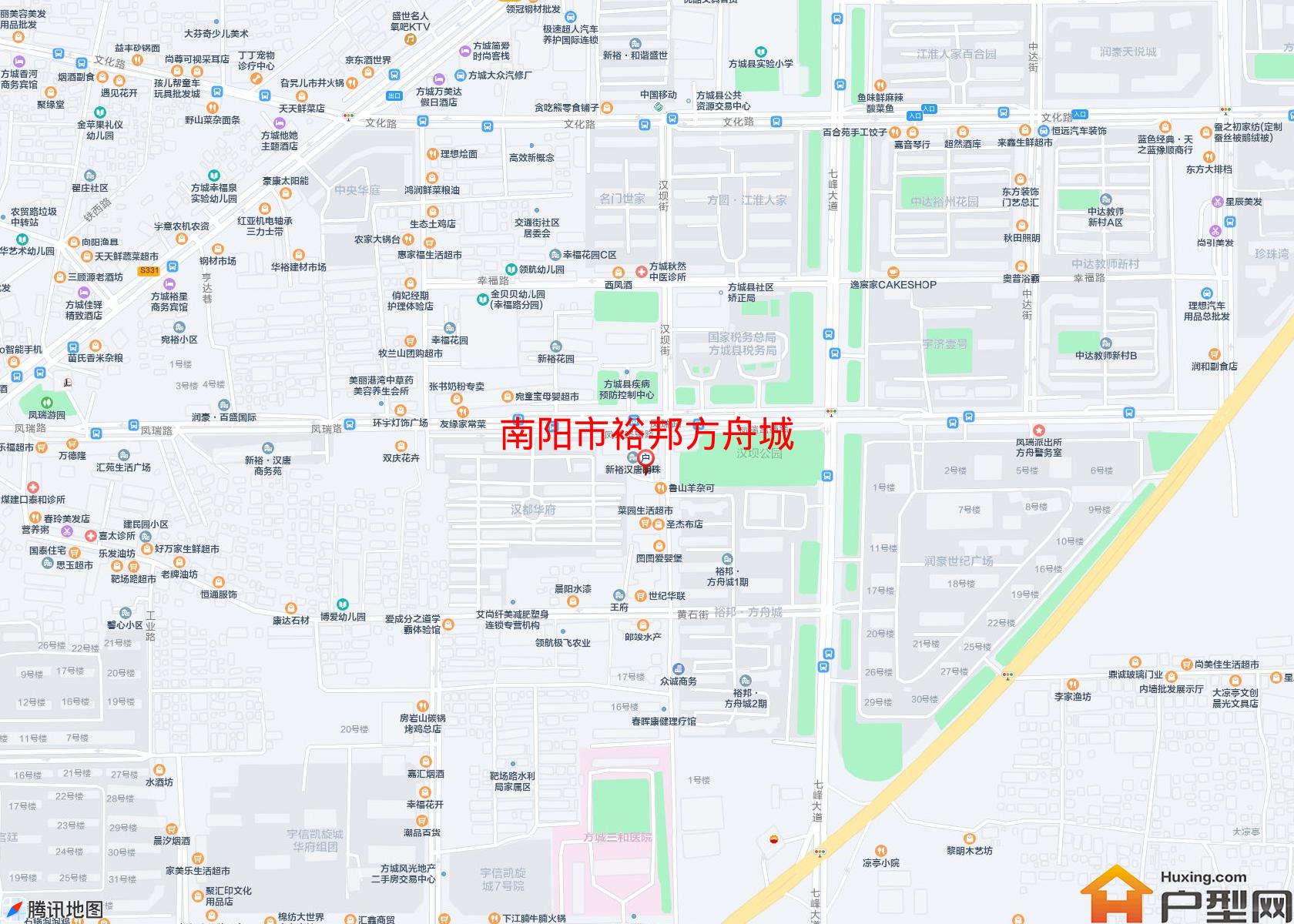 裕邦方舟城小区 - 户型网
