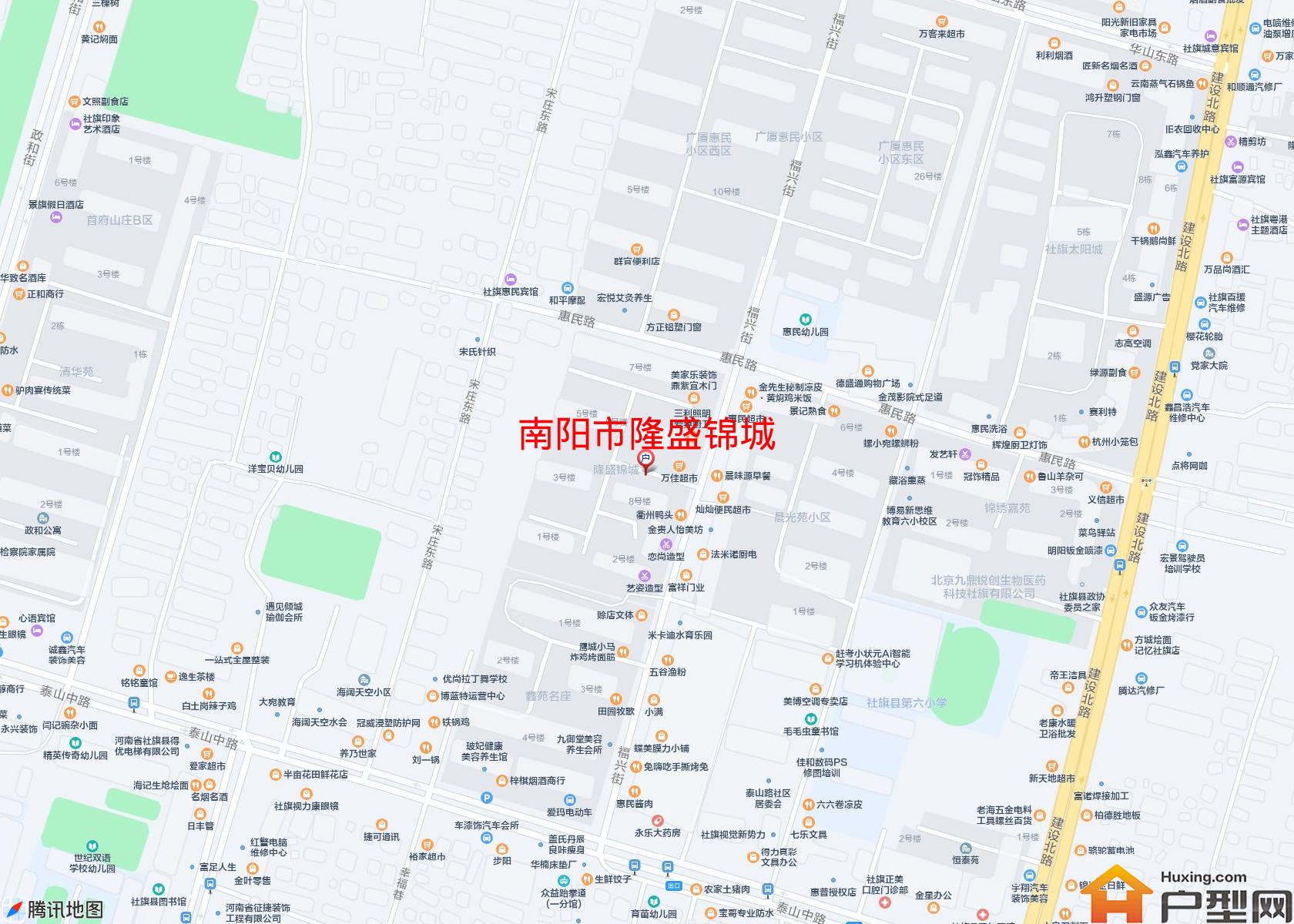 隆盛锦城小区 - 户型网