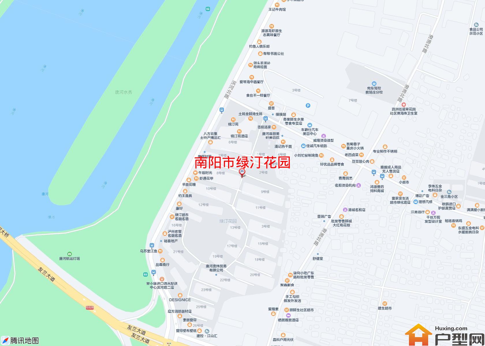 绿汀花园小区 - 户型网