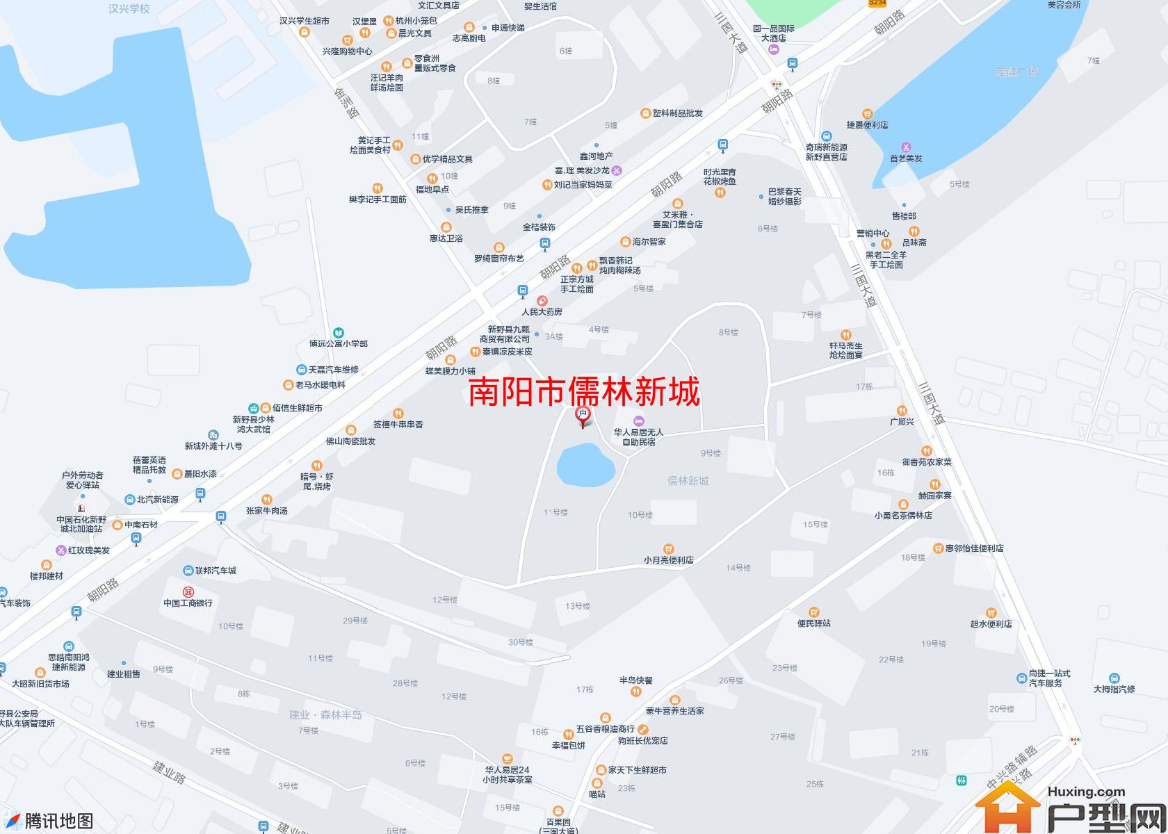 儒林新城小区 - 户型网