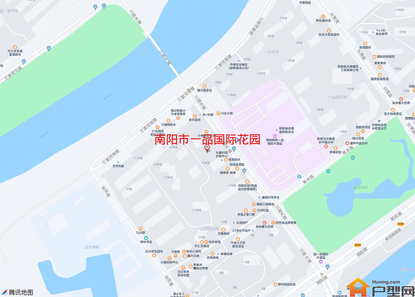 一品国际花园小区 - 户型网