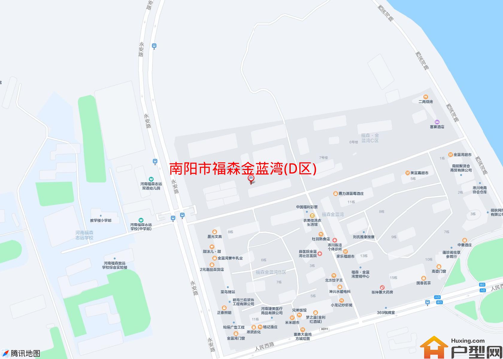 福森金蓝湾(D区)小区 - 户型网