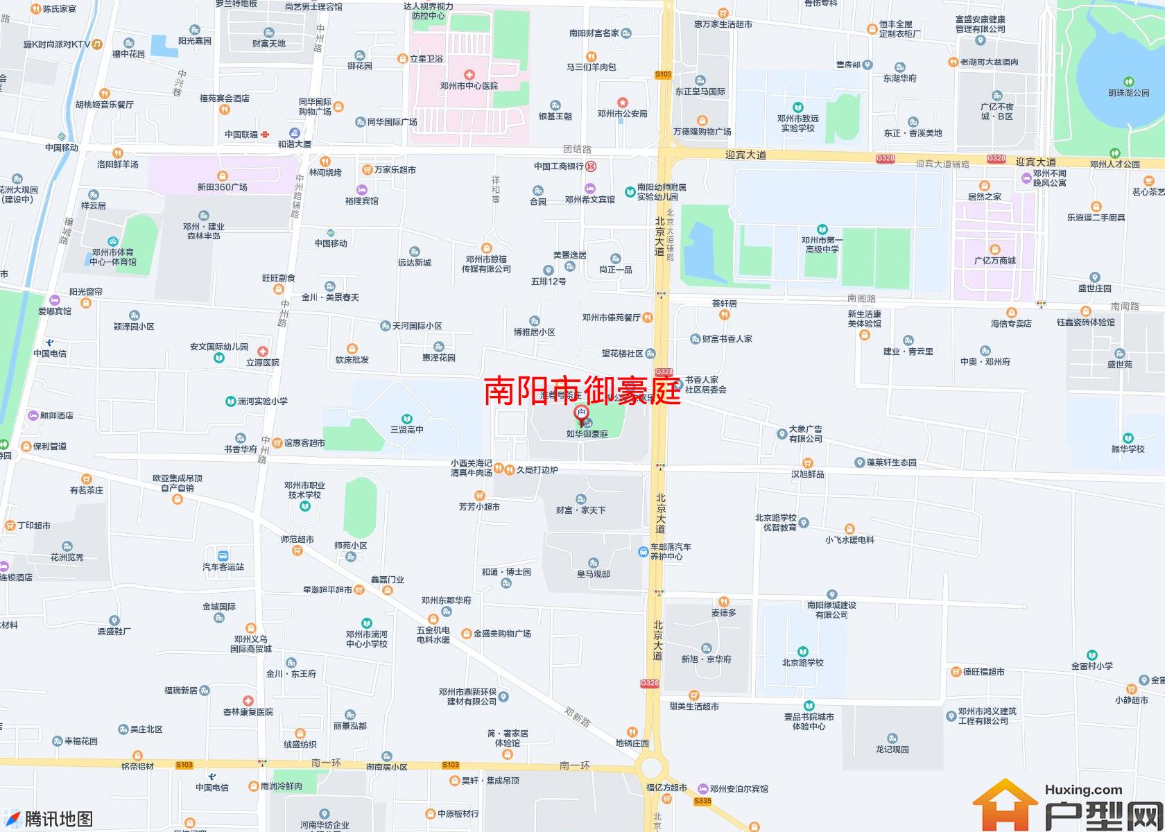 御豪庭小区 - 户型网