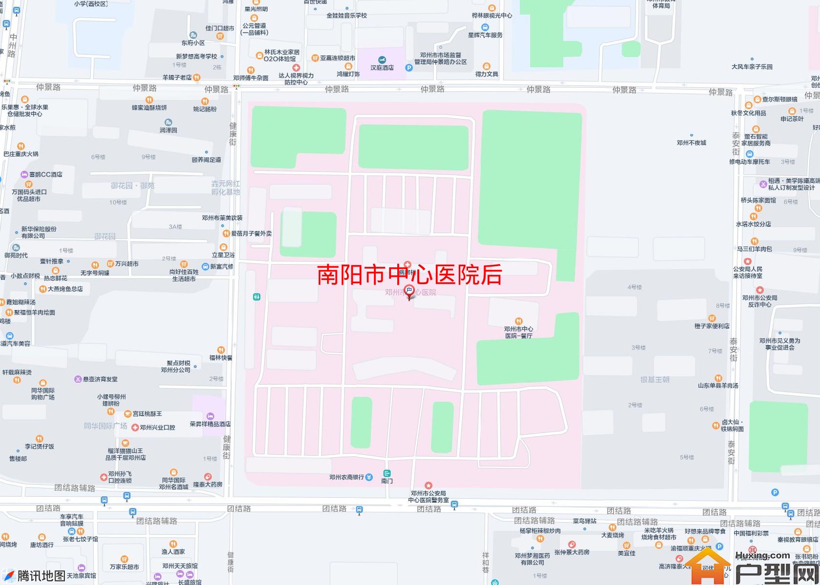 中心医院后小区 - 户型网