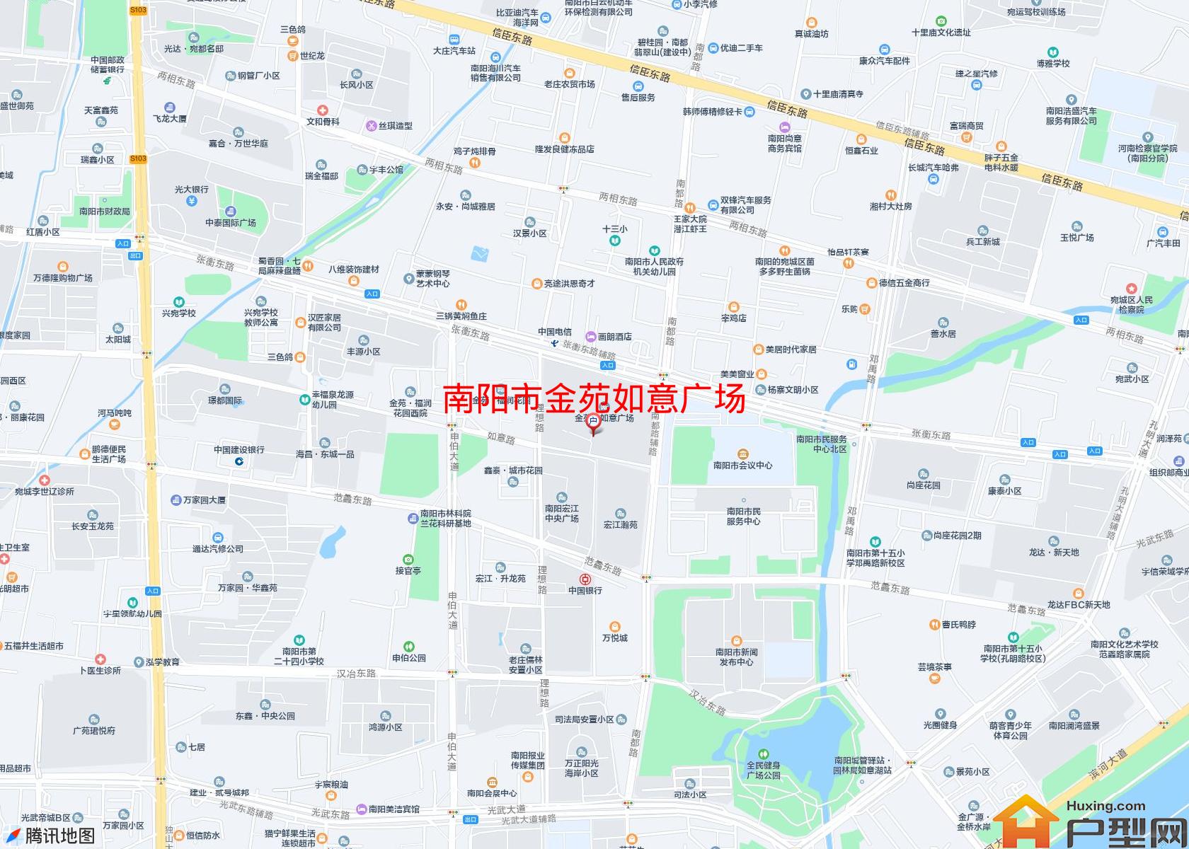 金苑如意广场小区 - 户型网