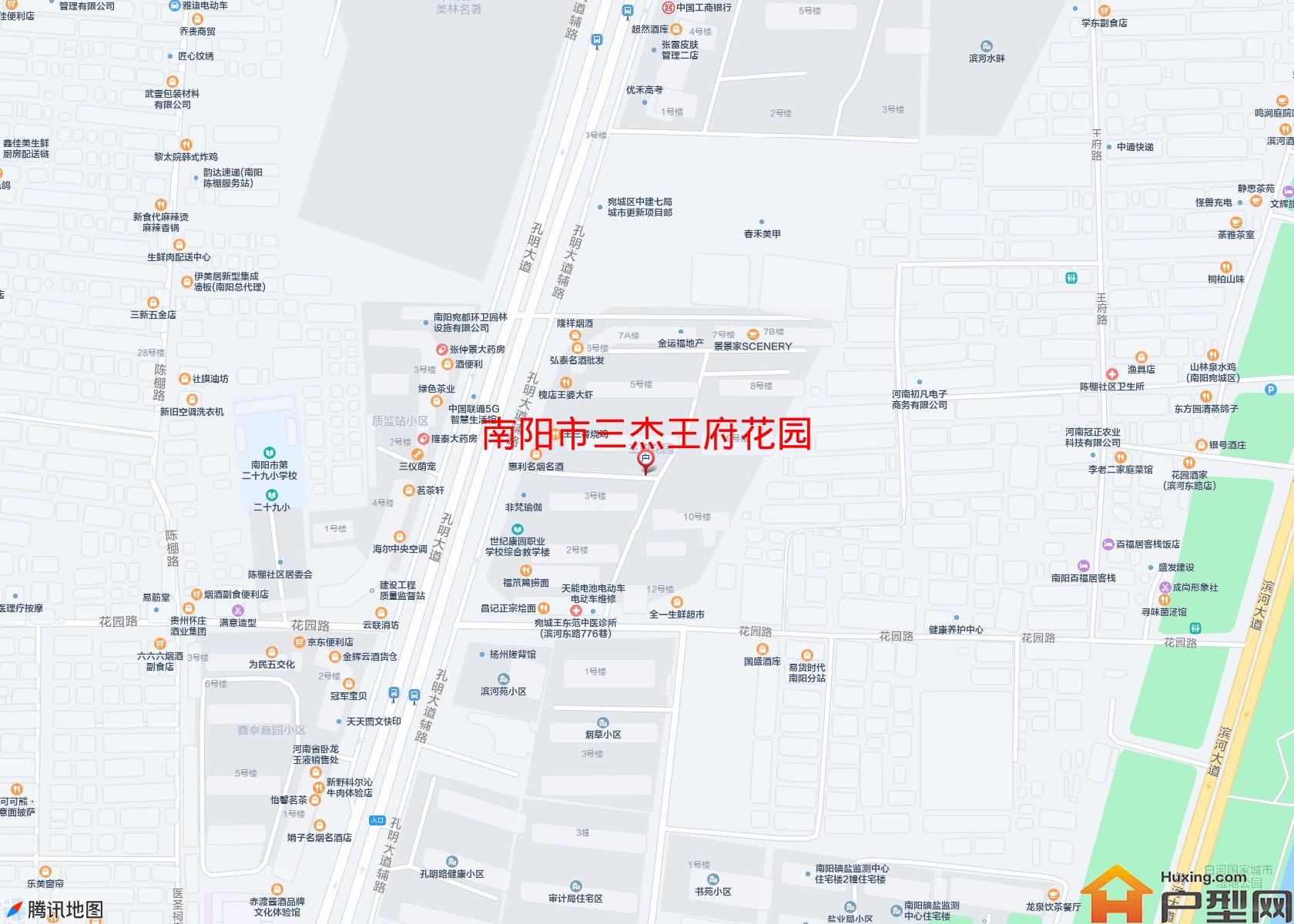 三杰王府花园小区 - 户型网