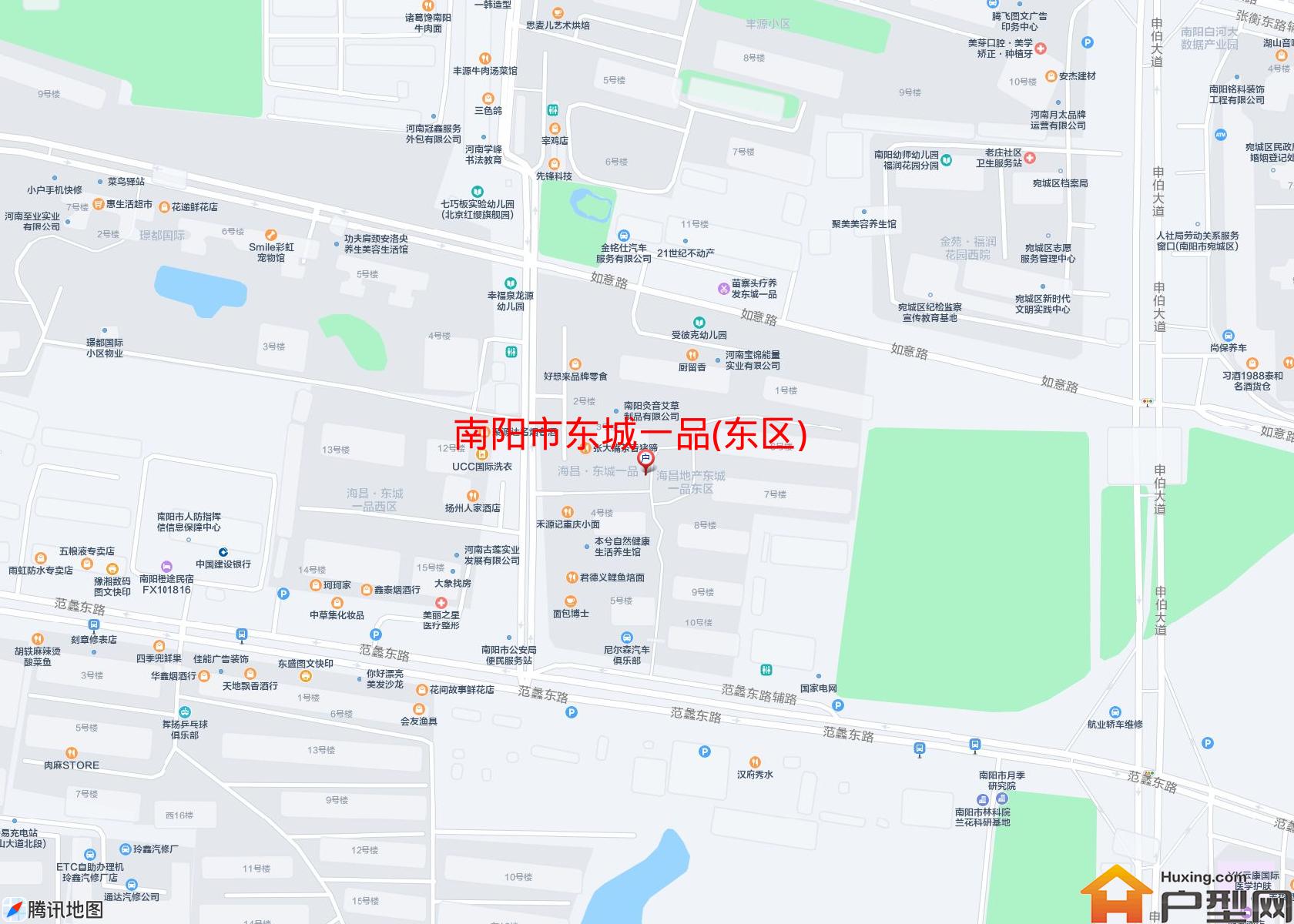 东城一品(东区)小区 - 户型网