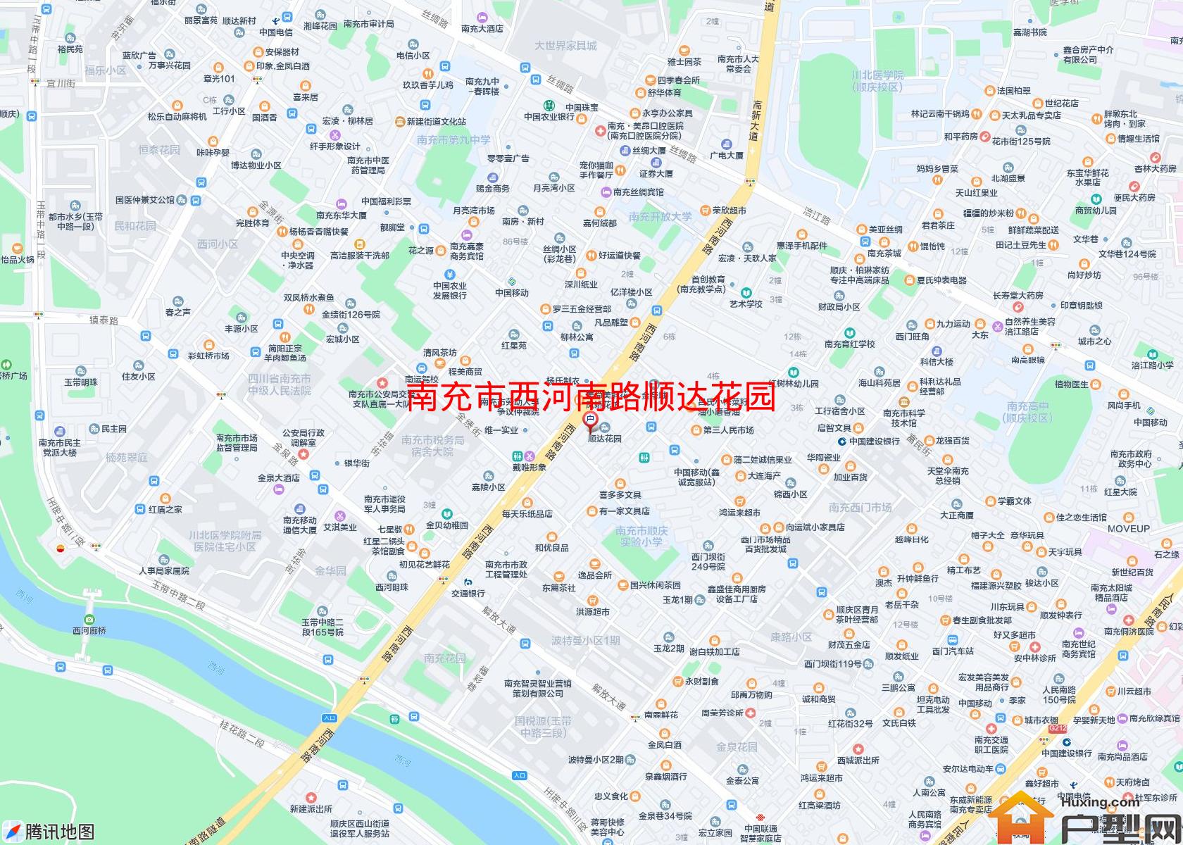 西河南路顺达花园小区 - 户型网