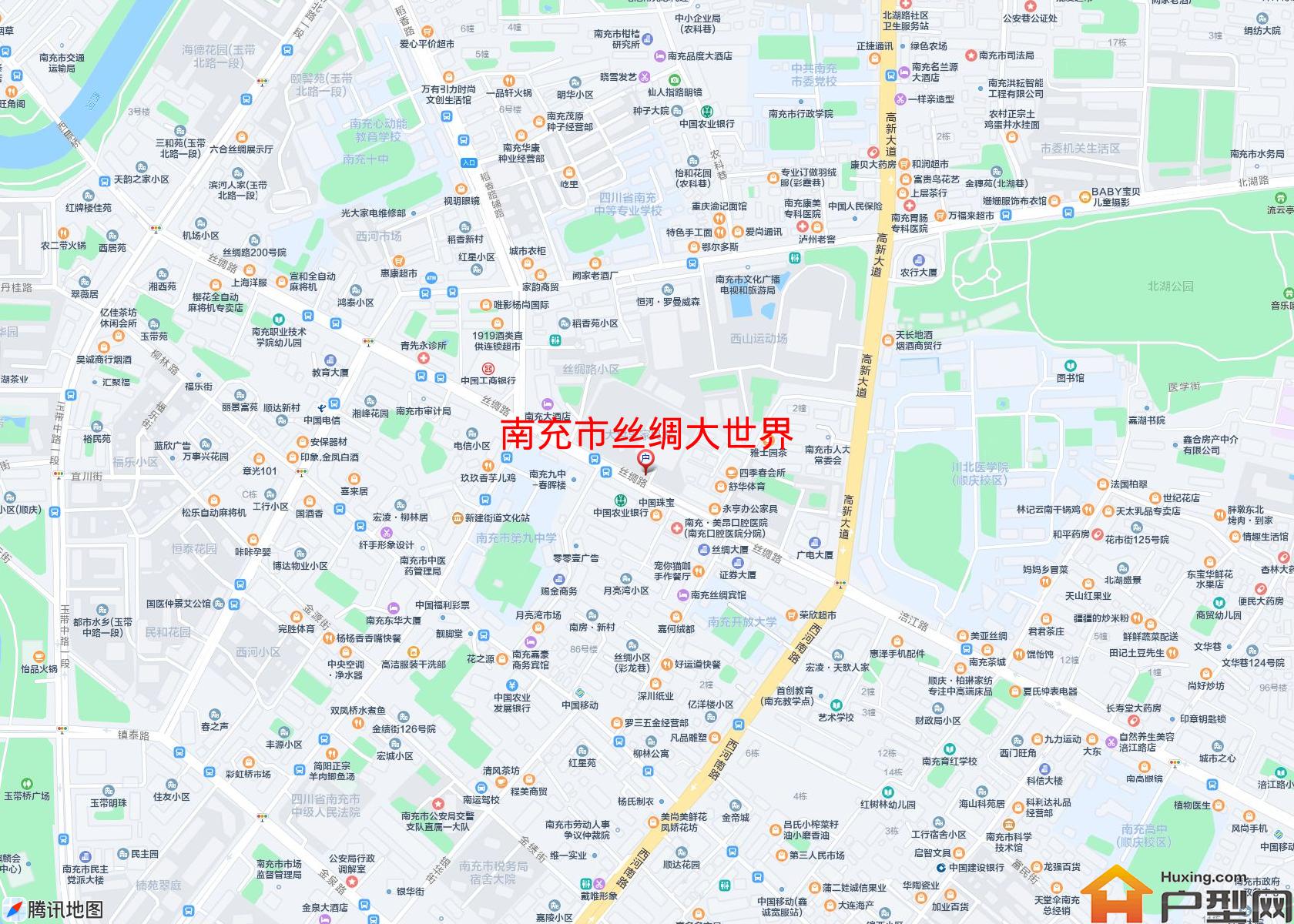 丝绸大世界小区 - 户型网