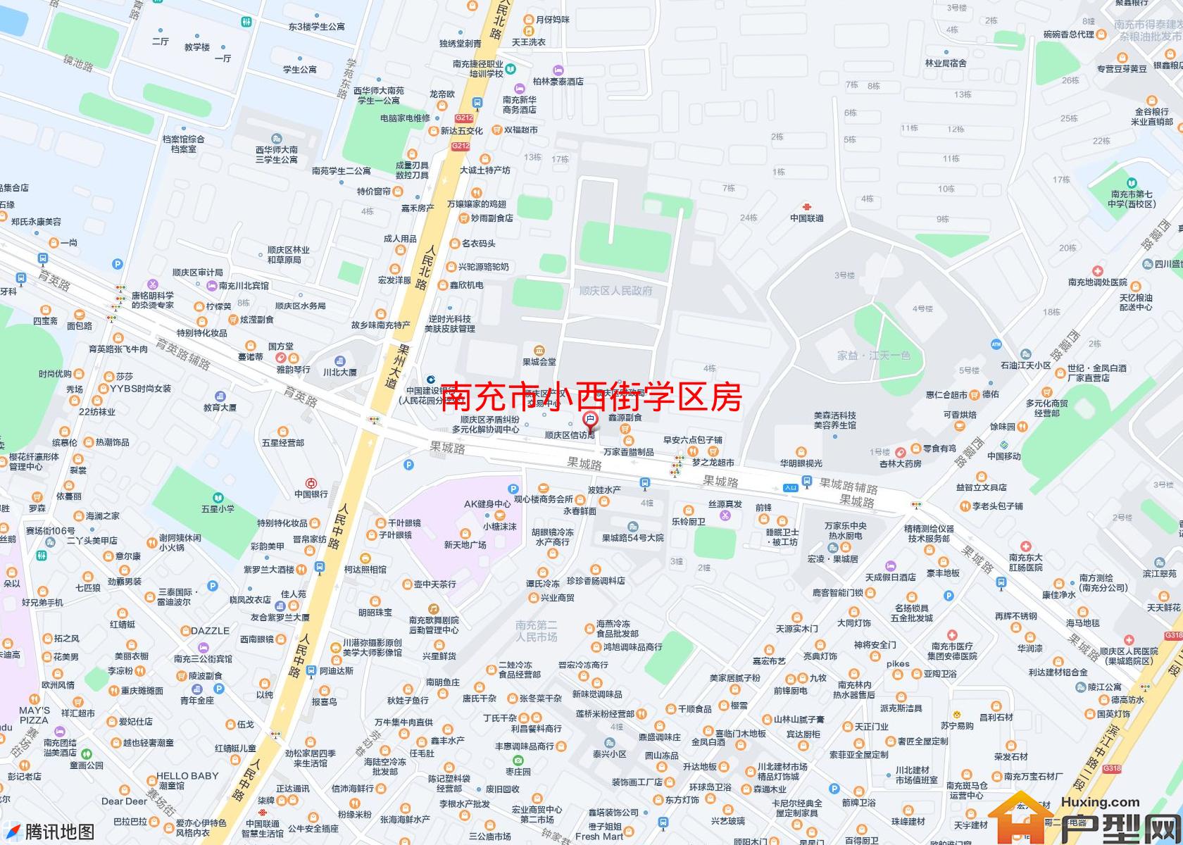 小西街学区房小区 - 户型网