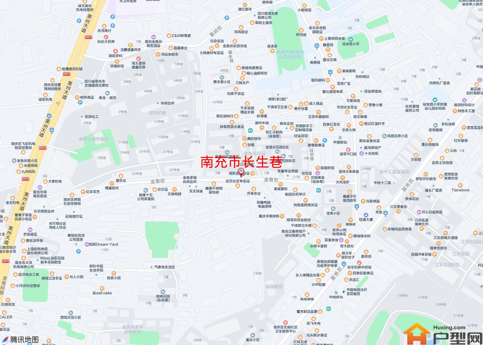 长生巷小区 - 户型网