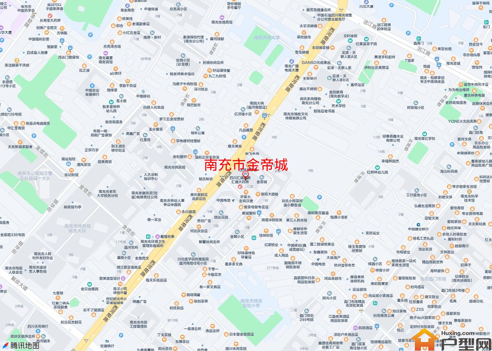 金帝城小区 - 户型网