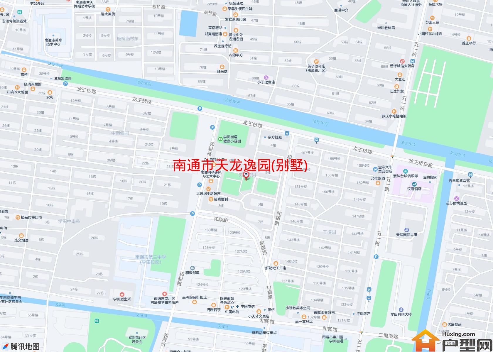 天龙逸园(别墅)小区 - 户型网