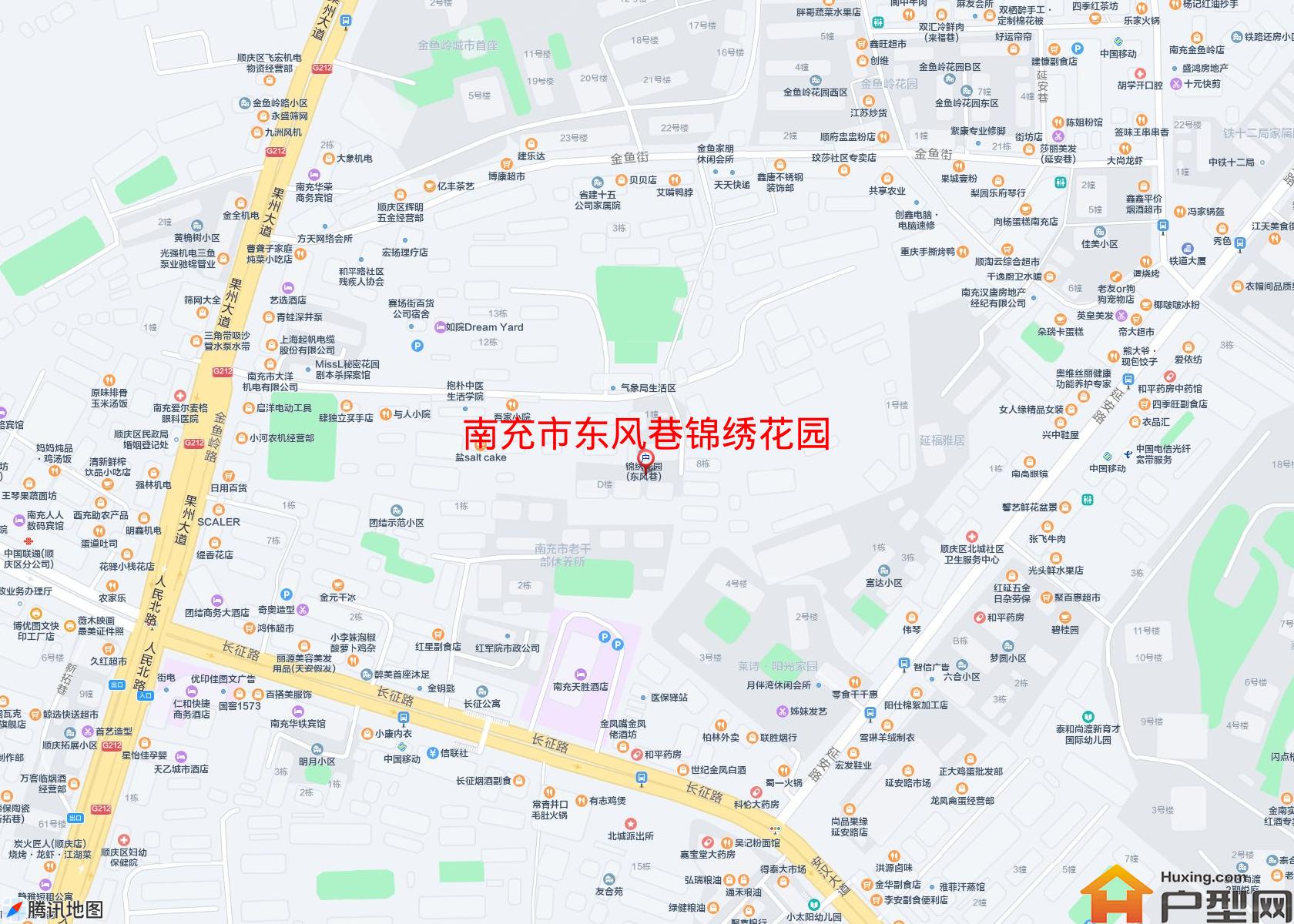 东风巷锦绣花园小区 - 户型网