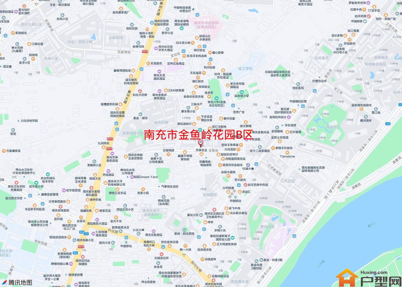 金鱼岭花园B区小区 - 户型网