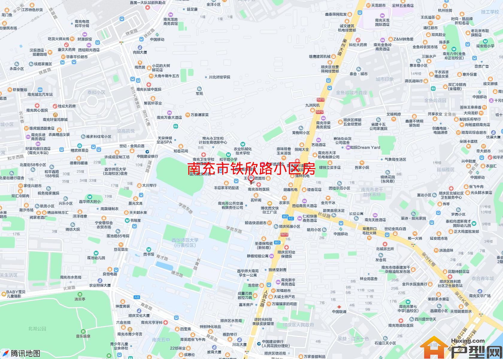 铁欣路小区房小区 - 户型网
