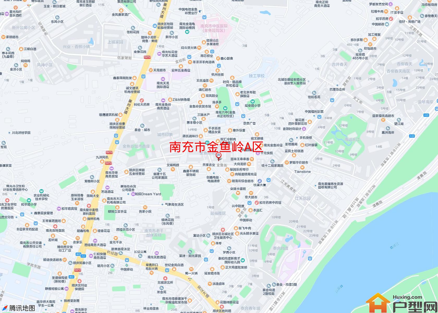 金鱼岭A区小区 - 户型网