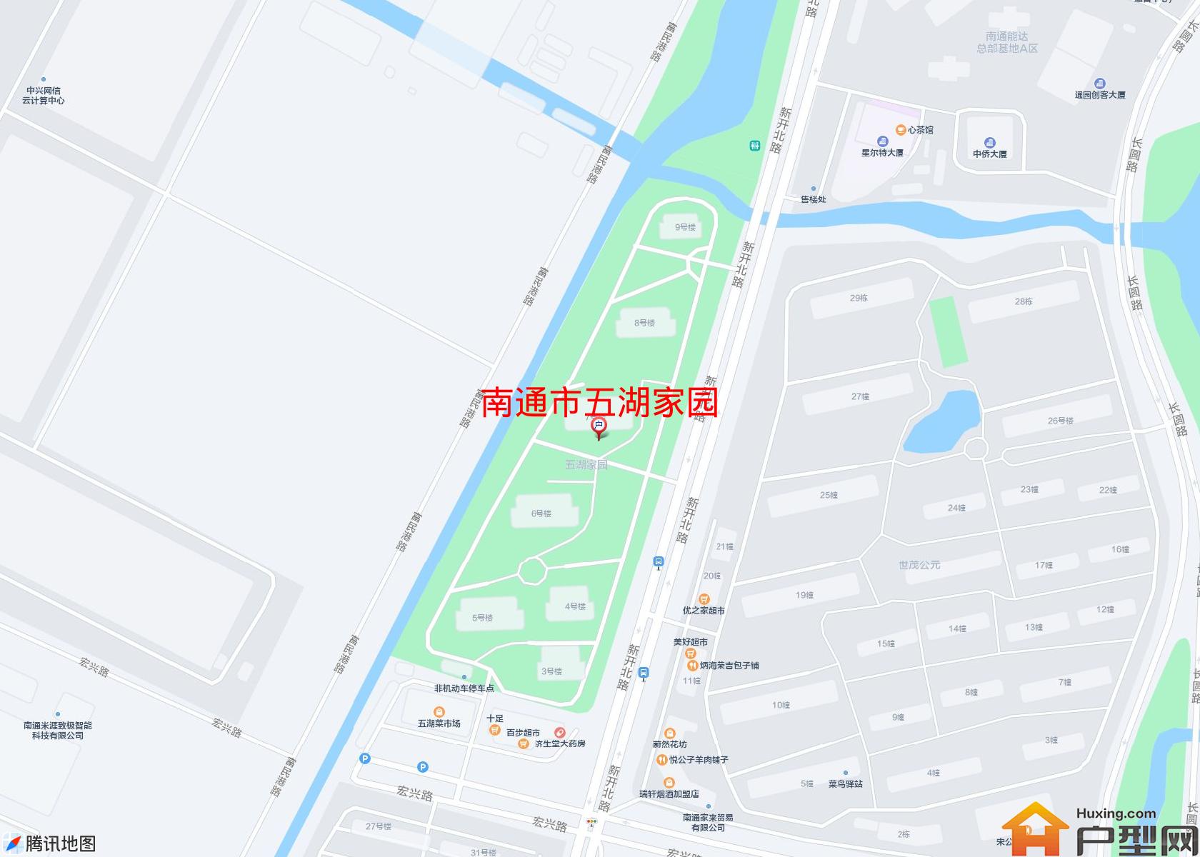 五湖家园小区 - 户型网