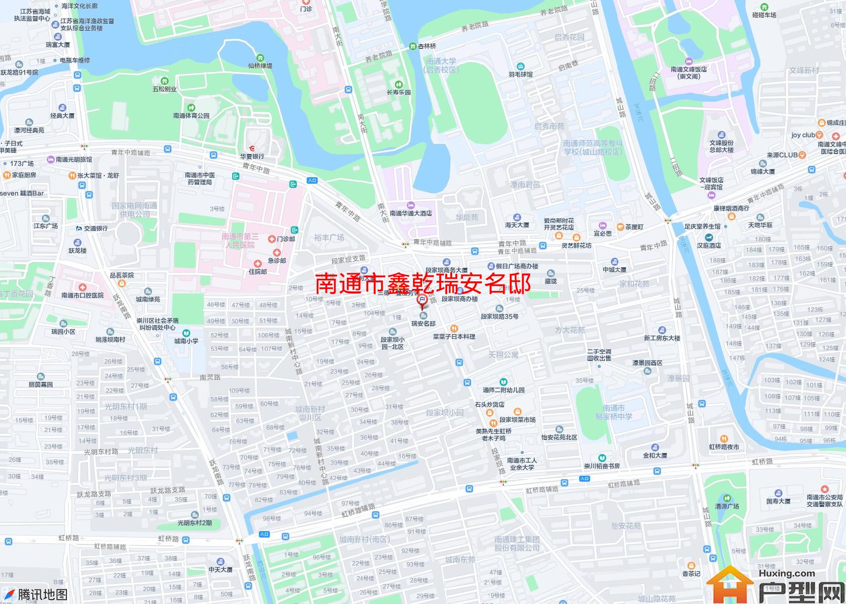 鑫乾瑞安名邸小区 - 户型网