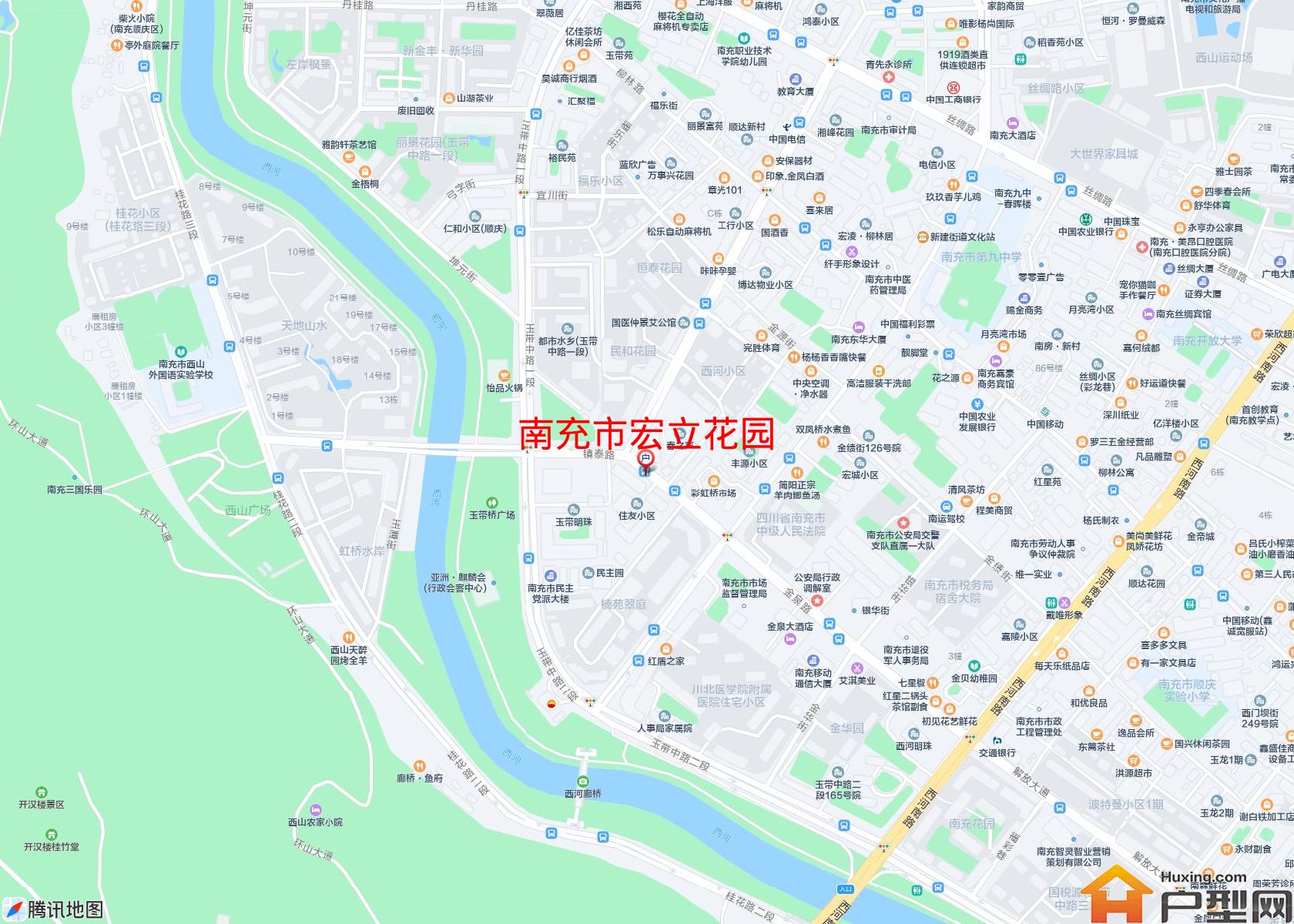 宏立花园小区 - 户型网