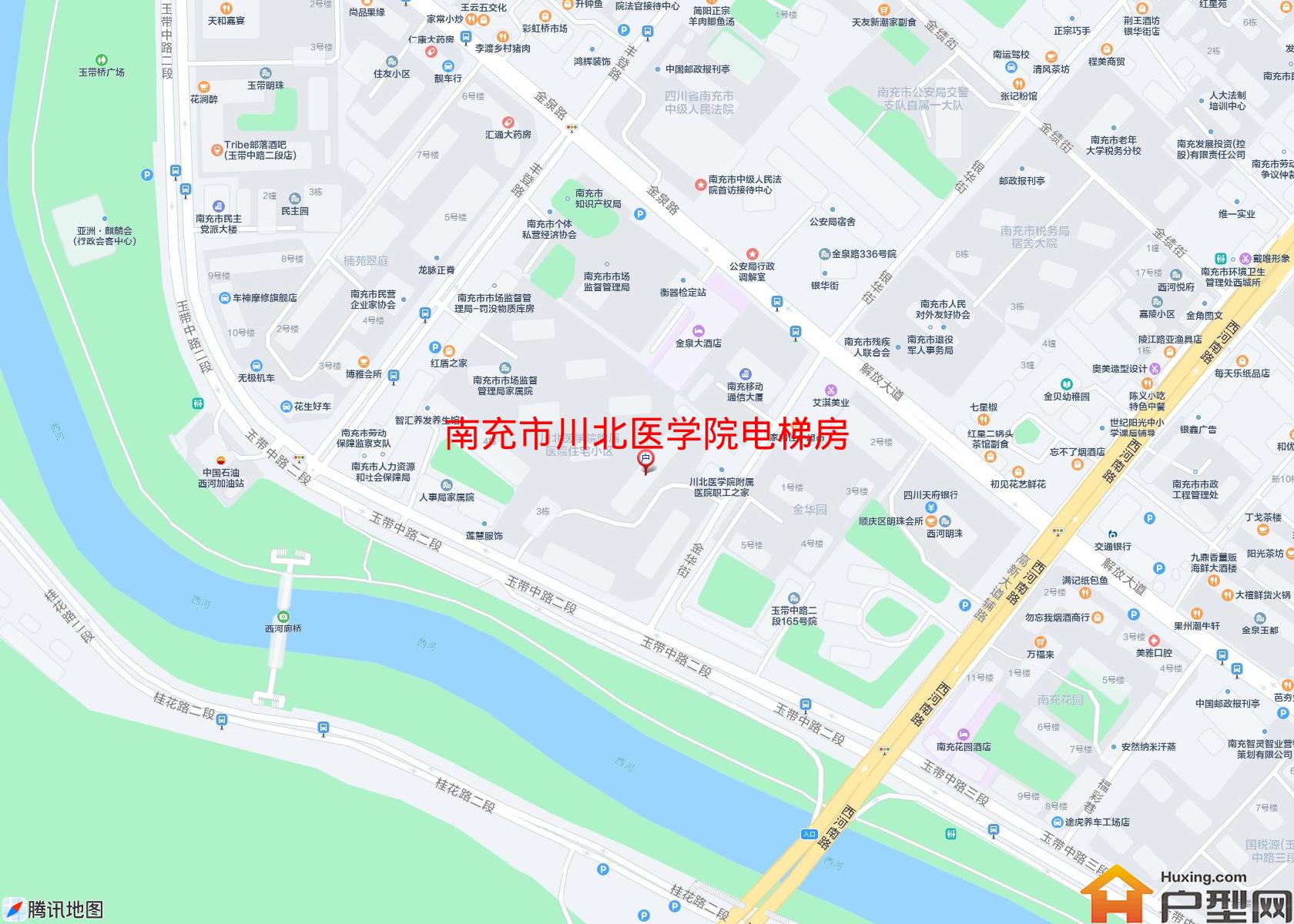 川北医学院电梯房小区 - 户型网