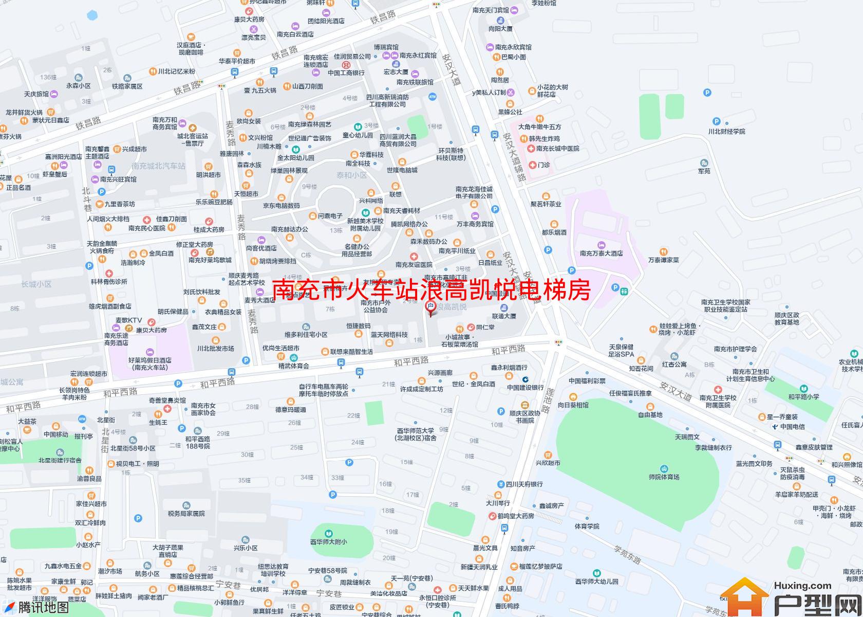 火车站浪高凯悦电梯房小区 - 户型网