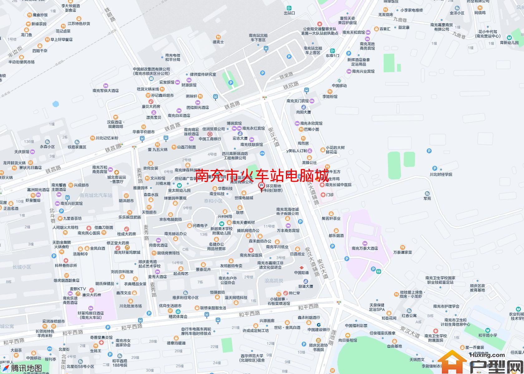 火车站电脑城小区 - 户型网