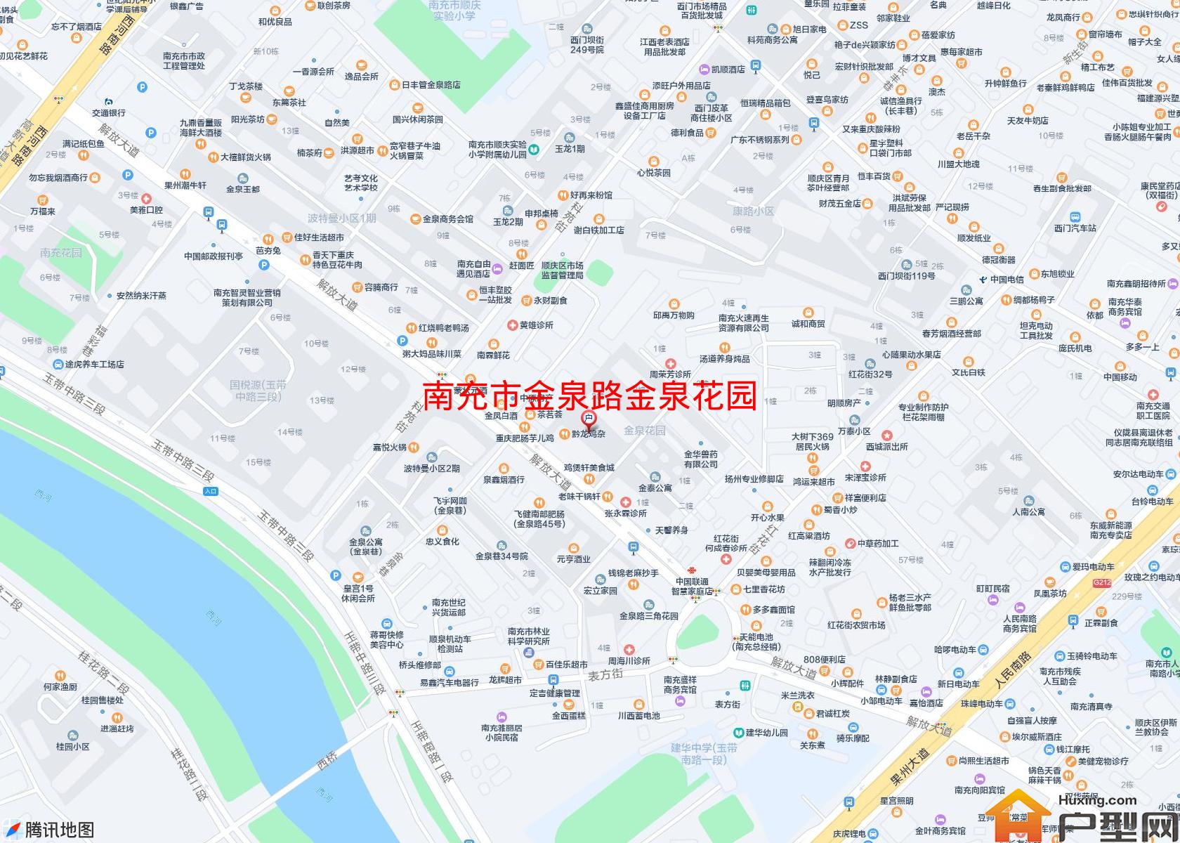 金泉路金泉花园小区 - 户型网