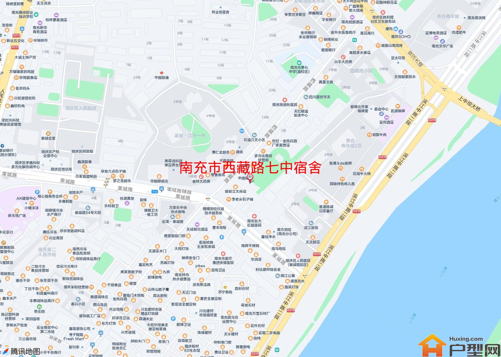 西藏路七中宿舍小区 - 户型网