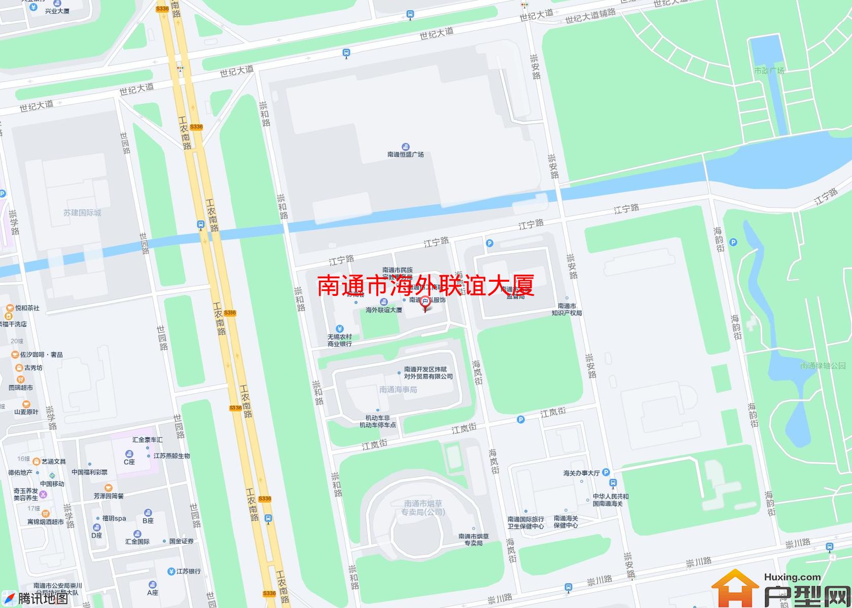 海外联谊大厦小区 - 户型网