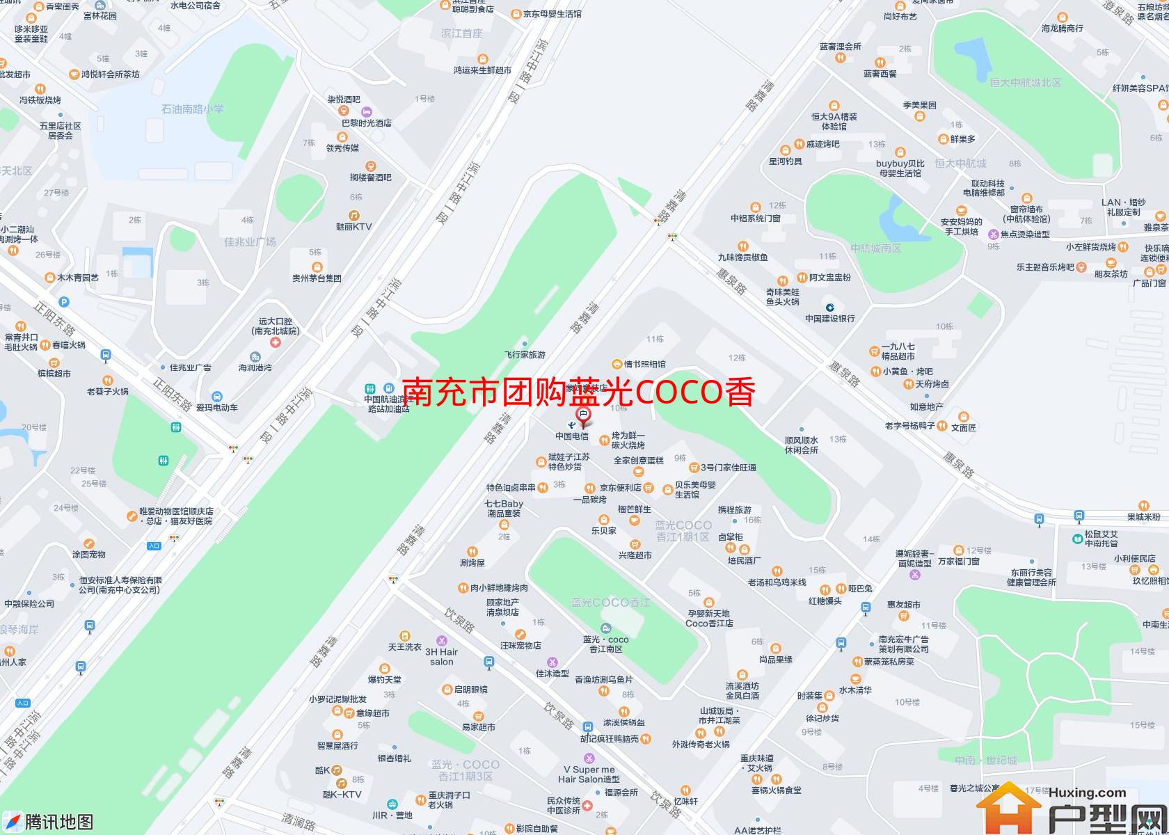 团购蓝光COCO香小区 - 户型网